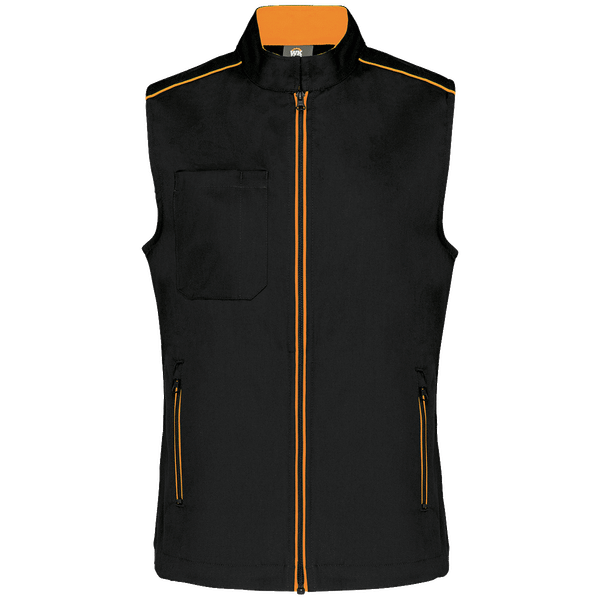 Gilet day to day femme plexus Black / Orange