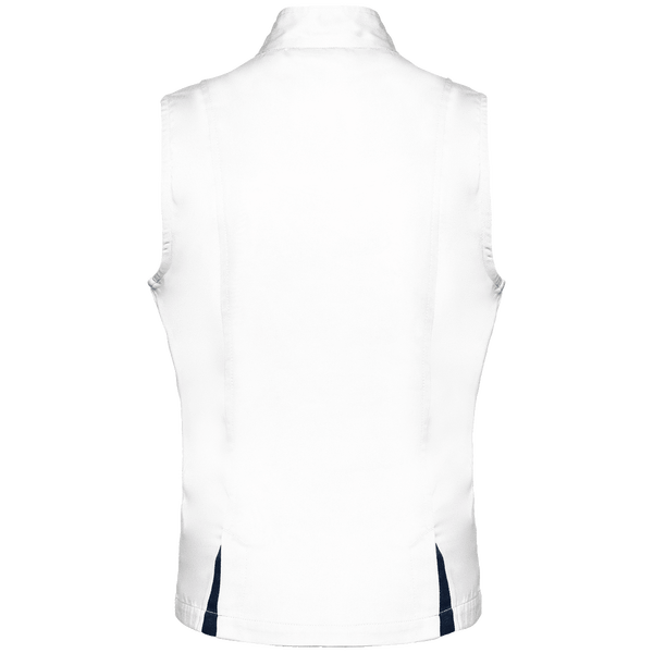 Gilet day to day femme dos White / Navy