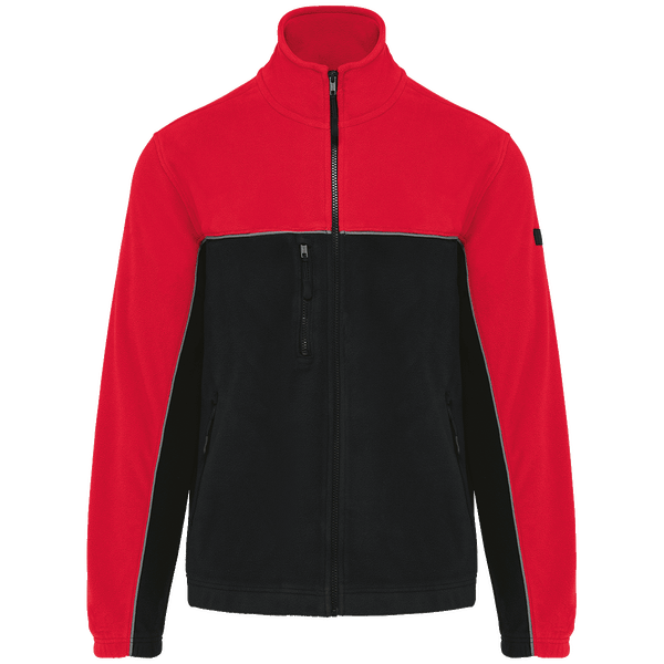Veste Micropolaire Bicolore Écoresponsable Unisexe À Personnaliser