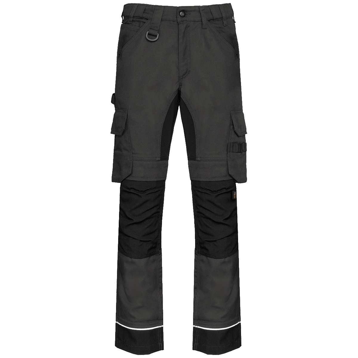 Recycelte Performance-Arbeitshose Für Herren Zum Personalisieren Dark Grey / Black