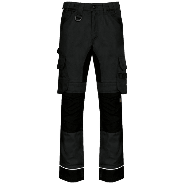 Pantalon de travail performance recycle homme face Black