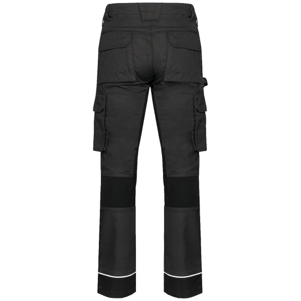 Pantalon de travail performance recycle homme dos Dark Grey / Black