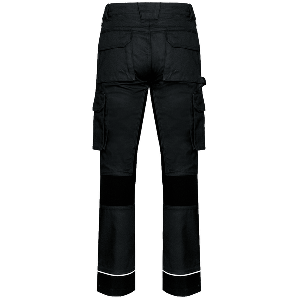 Pantalon de travail performance recycle homme dos Black