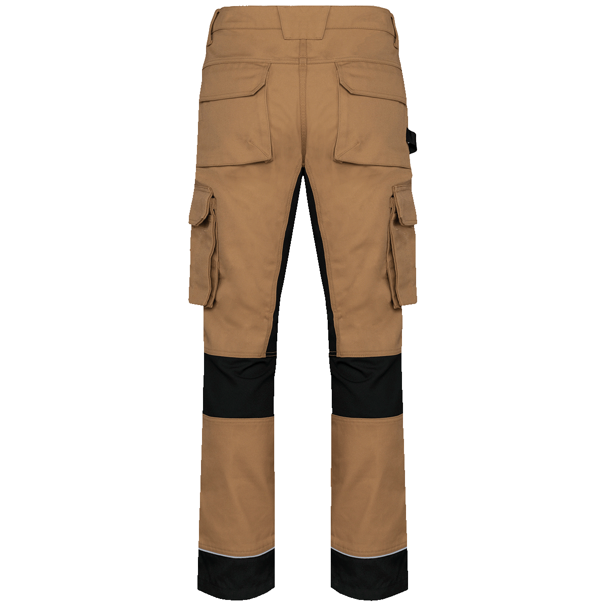 Pantalon de travail performance recycle homme dos Camel / Black