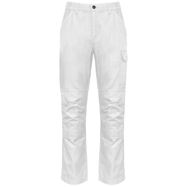 Arbeitshose Mit Multi-Taschen Für Herren Zum Personalisieren White
