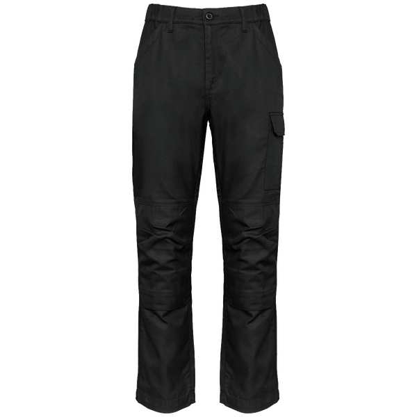 Pantalon de travail multipoches homme face Black