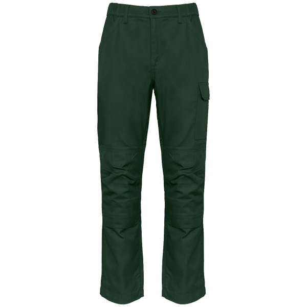 Arbeitshose Mit Multi-Taschen Für Herren Zum Personalisieren Forest Green