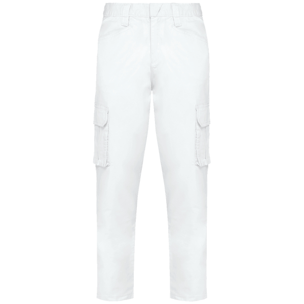 Arbeitshose Mit Multi-Taschen, Umweltfreundlich, Für Herren Zum Personalisieren White