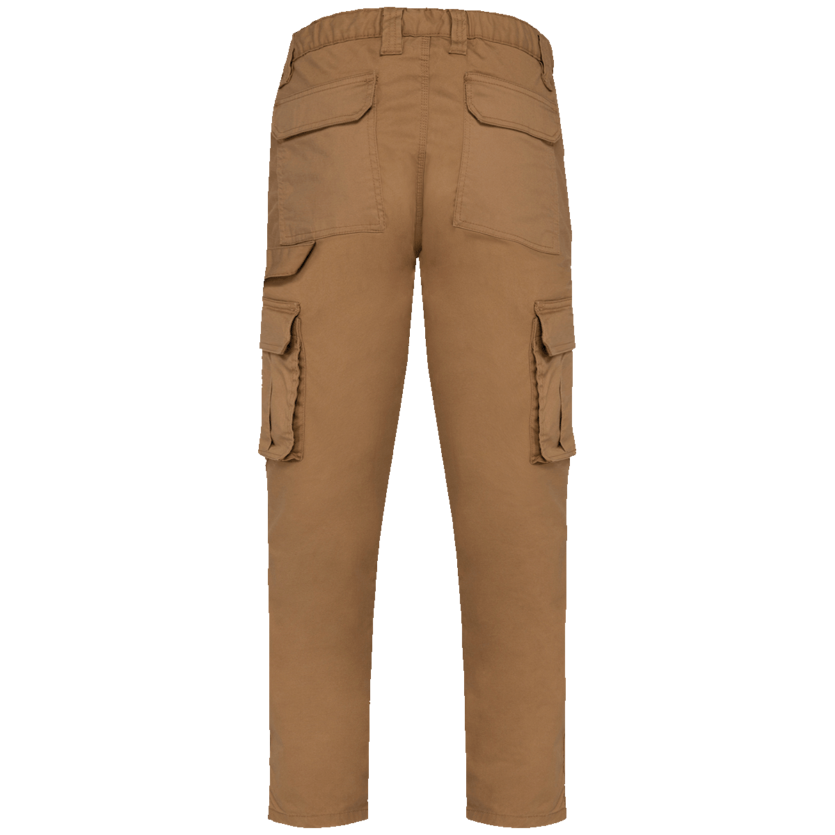 Pantalon de travail multipoches homme dos Camel