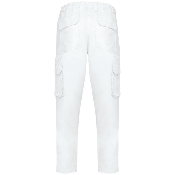 Pantalon de travail multipoches homme dos White