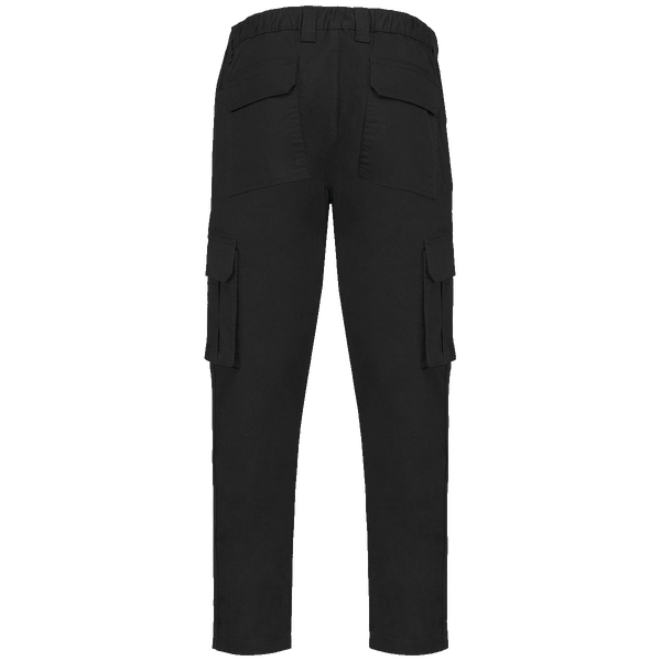 Pantalon de travail multipoches homme dos Black