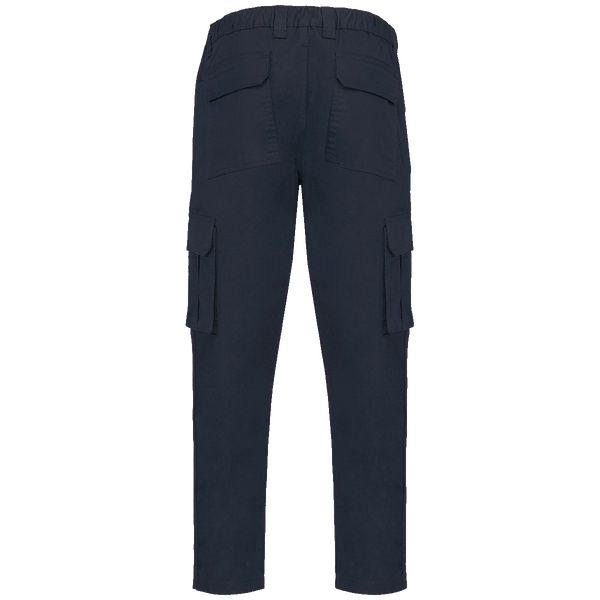 Pantalon de travail multipoches homme dos Navy