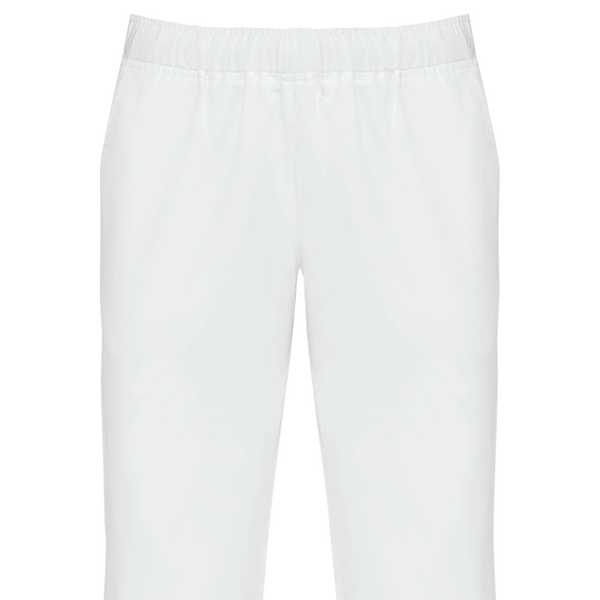 Pantalon coton unisexe plexus White