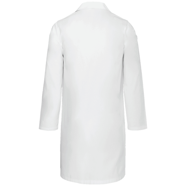 Blouse de travail unisexe dos White