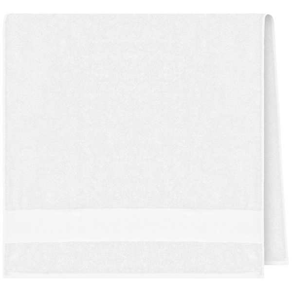 Serviette de toilette en coton 50 x 100 plexus White