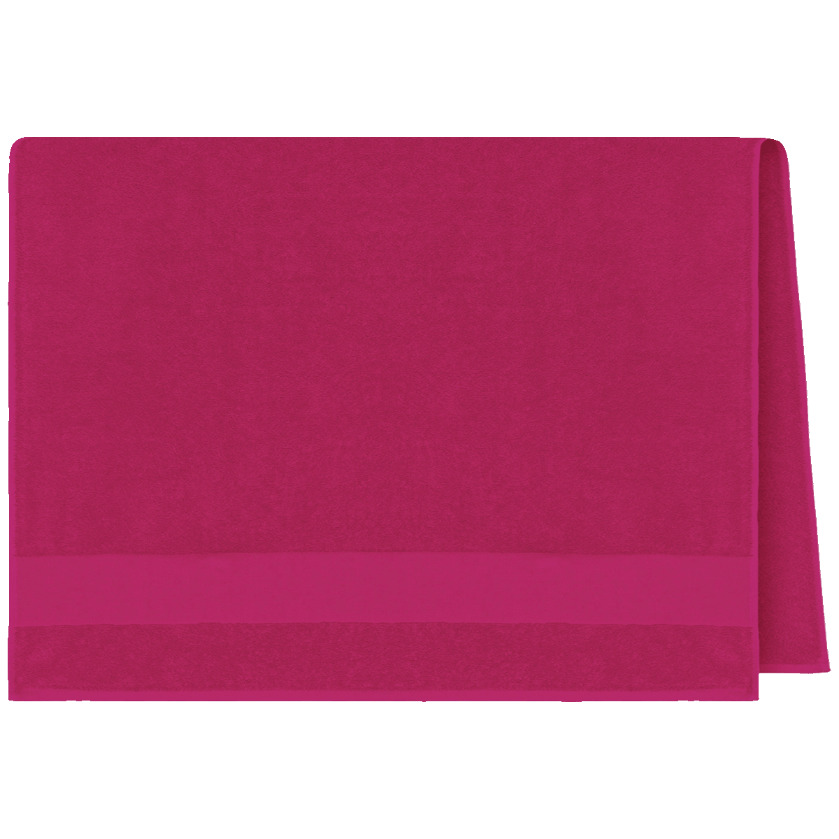 Maxi Drap De Bain Fuchsia