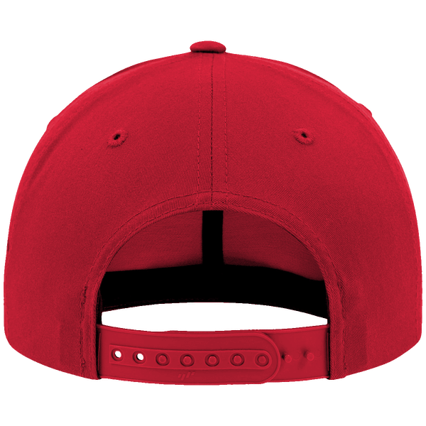 Casquette classique snapback dos red