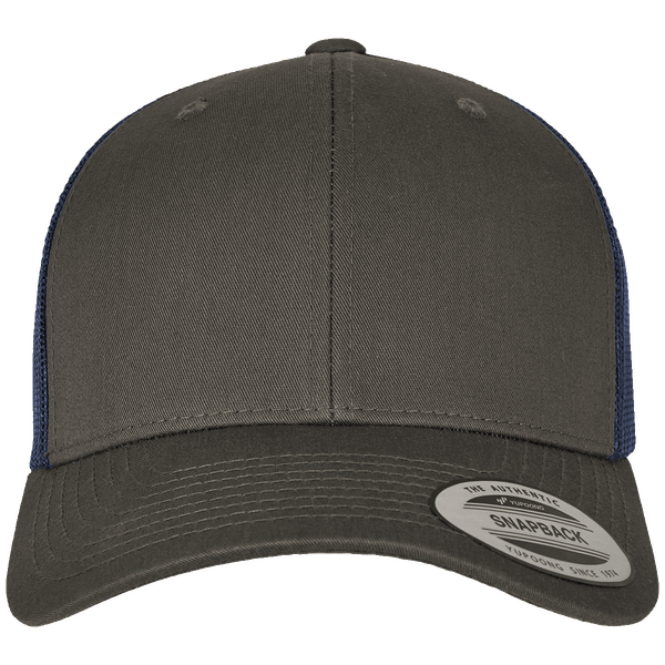 Casquette snapback trucker bicolore plexus charcoal / navy