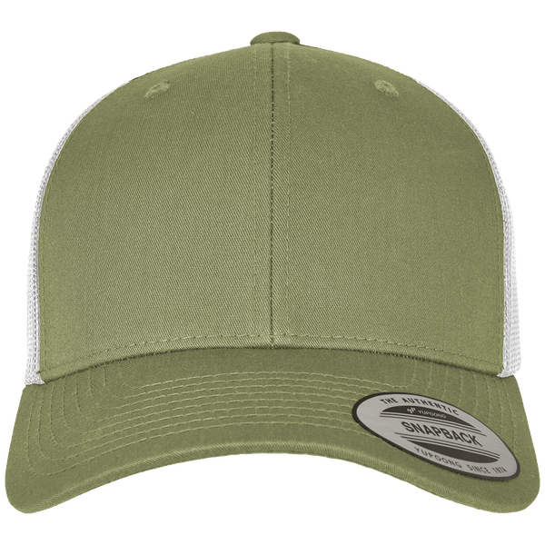 Casquette snapback trucker bicolore plexus buck / white