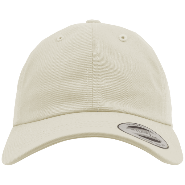 Casquette profil bas en coton serge plexus stone