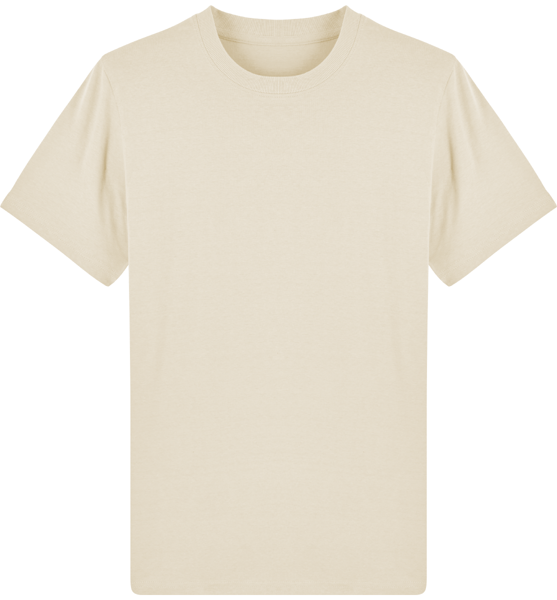 Tee shirt epais homme bio stanley sparker face Natural Raw