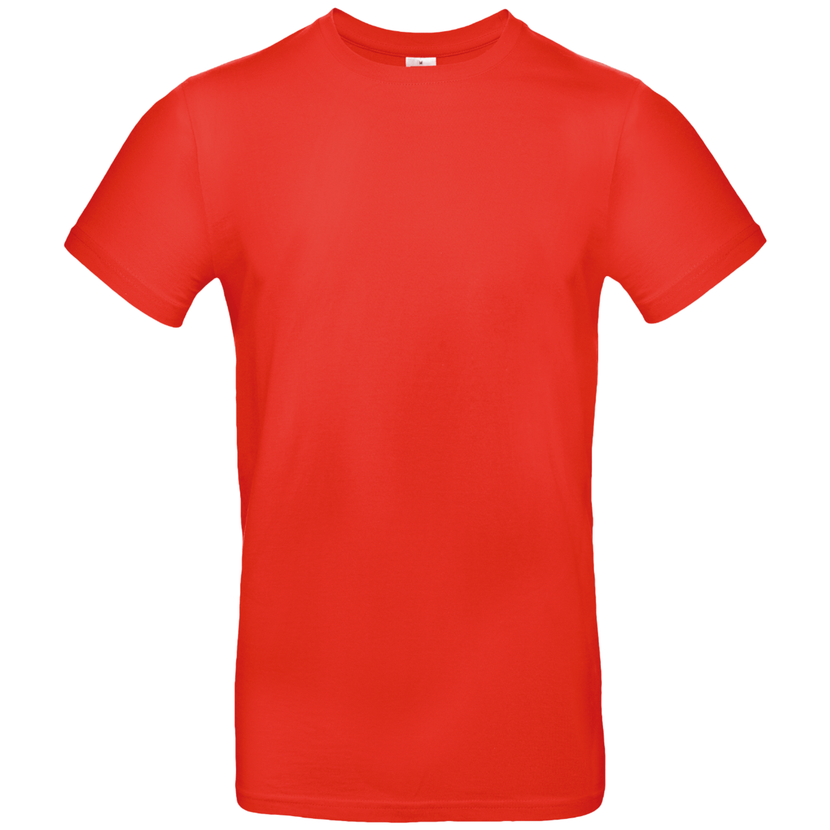 Customizable Men's T-Shirt On Tunetoo Sunset Orange