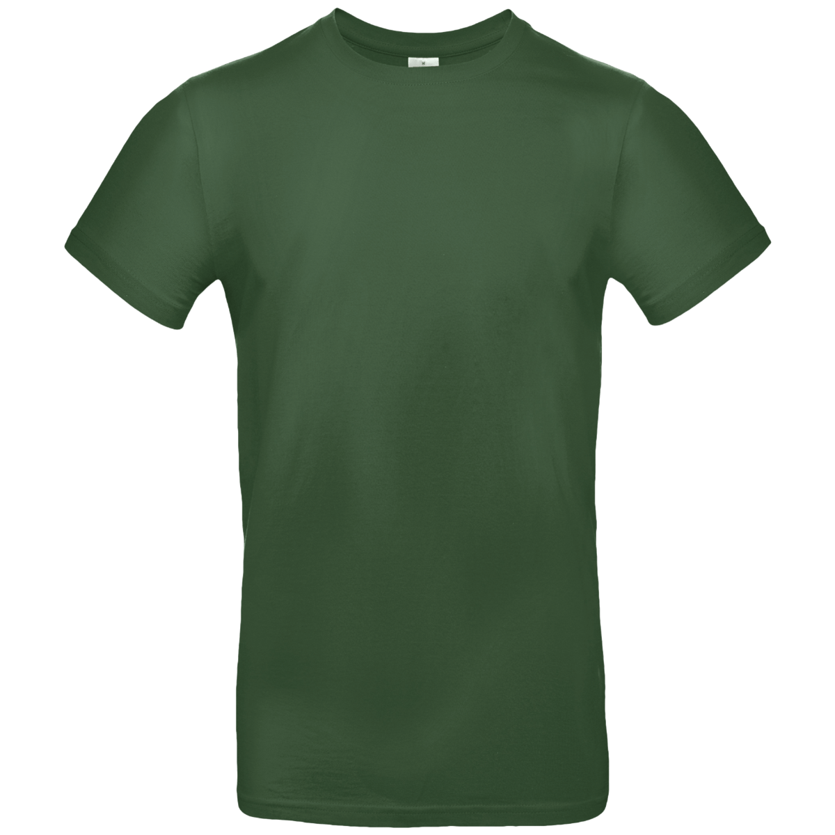 Customizable Men's T-Shirt On Tunetoo Bottle Green