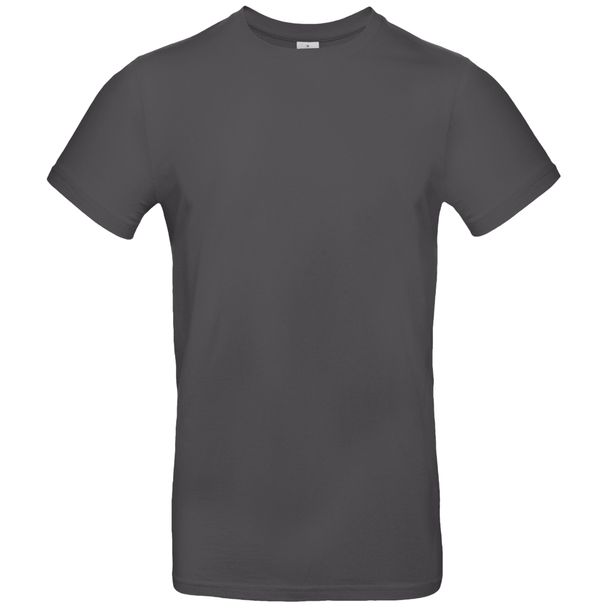 Customizable Men's T-Shirt On Tunetoo Dark Grey