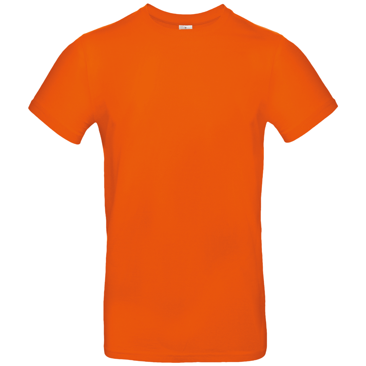 Customizable Men's T-Shirt On Tunetoo Orange