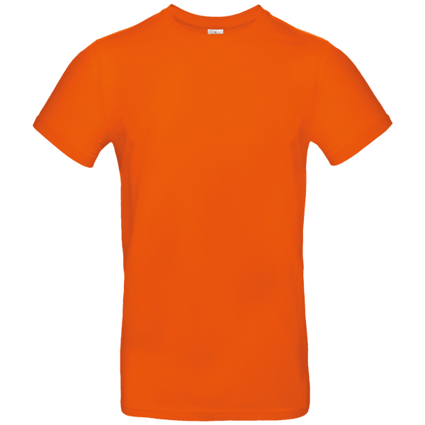 Customizable Men's T-Shirt On Tunetoo Orange