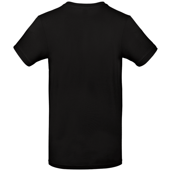 Tee shirt homme manches courtes 190 gr dos Black