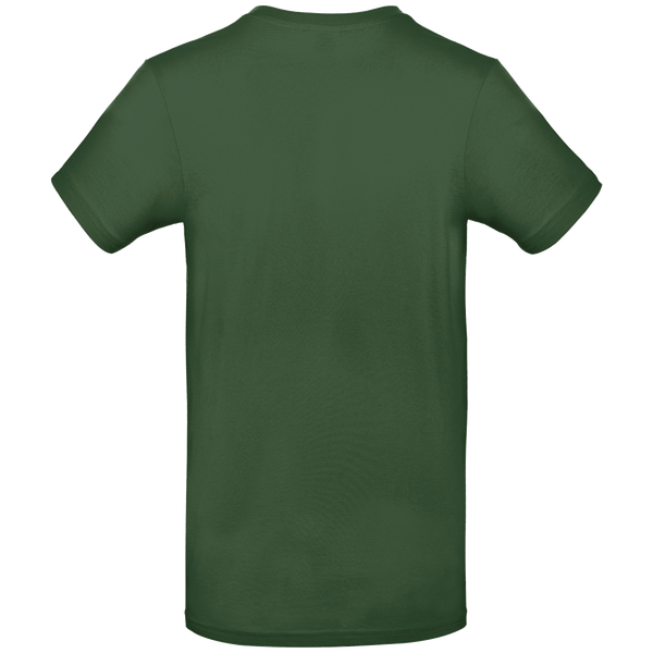 Tee shirt homme manches courtes 190 gr dos Bottle Green