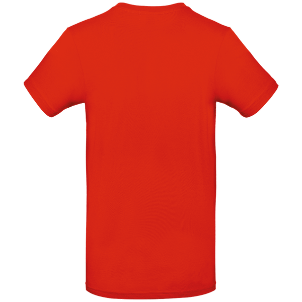 Tee shirt homme manches courtes 190 gr dos Fire Red