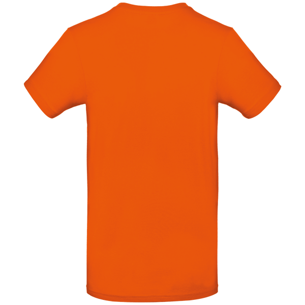 Tee shirt homme manches courtes 190 gr dos Orange