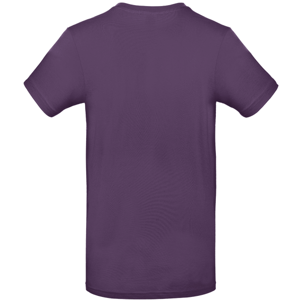 Tee shirt homme manches courtes 190 gr dos Radiant Purple