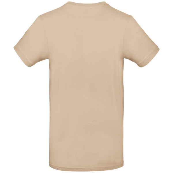 Tee shirt homme manches courtes 190 gr dos Sand