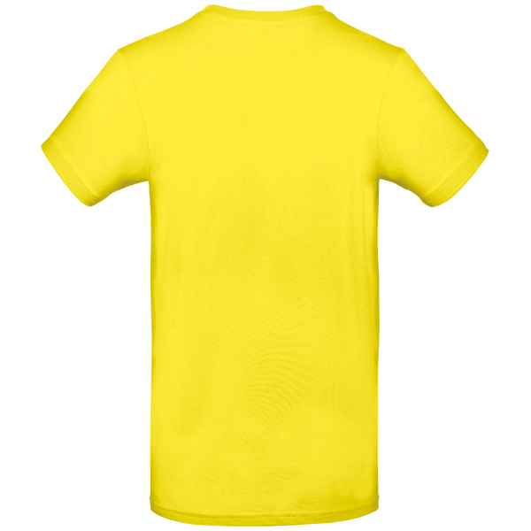 Tee shirt homme manches courtes 190 gr dos Solar Yellow