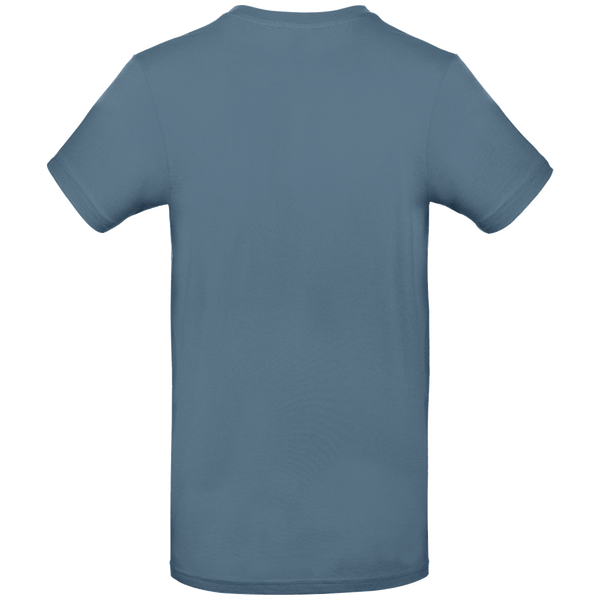 Tee shirt homme manches courtes 190 gr dos Stone Blue