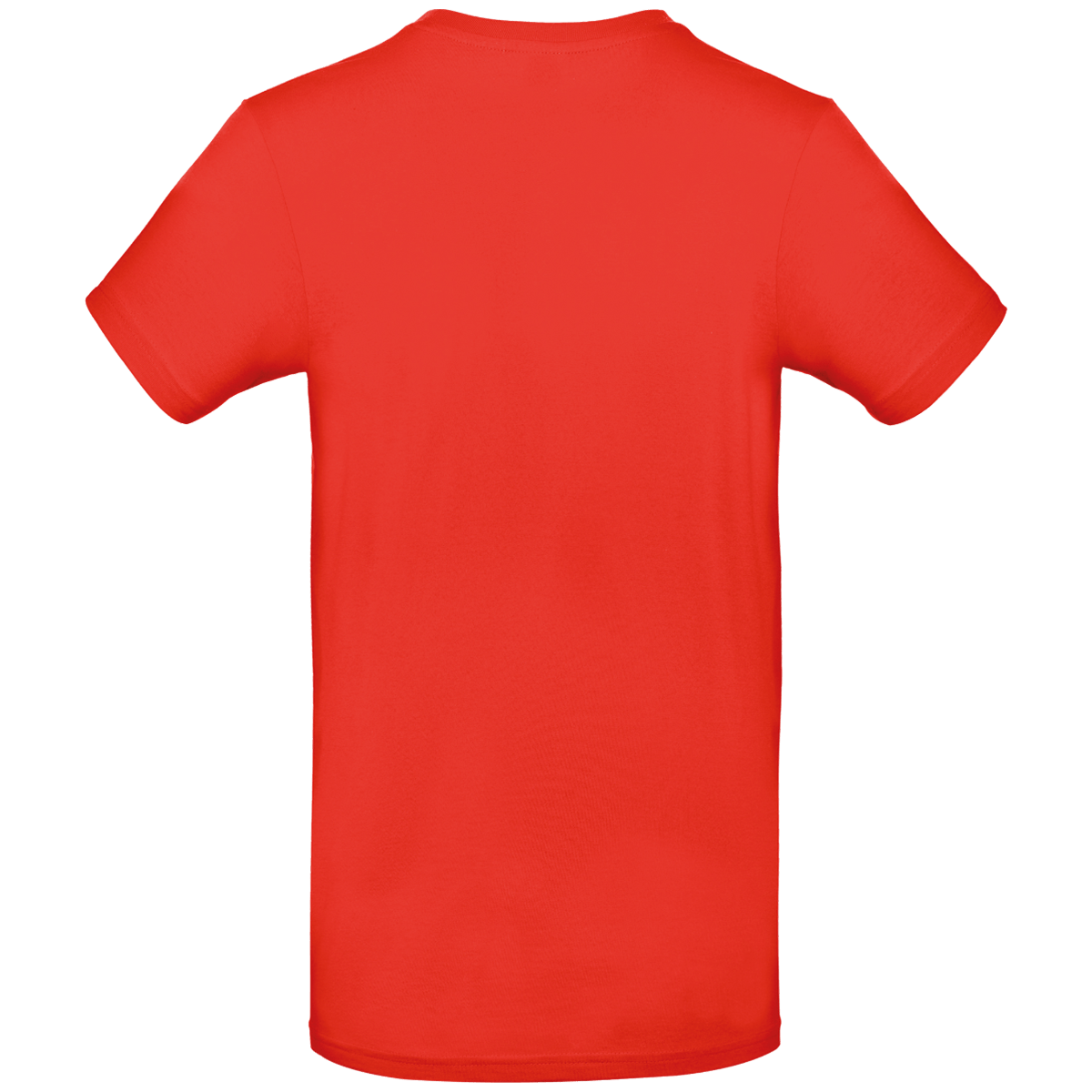 Tee shirt homme manches courtes 190 gr dos Sunset Orange