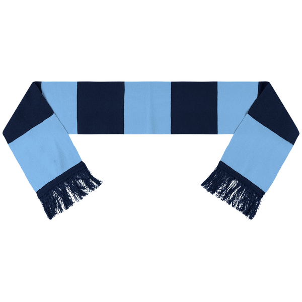 Zweifarbige Team-Schals Navy / Sky Blue