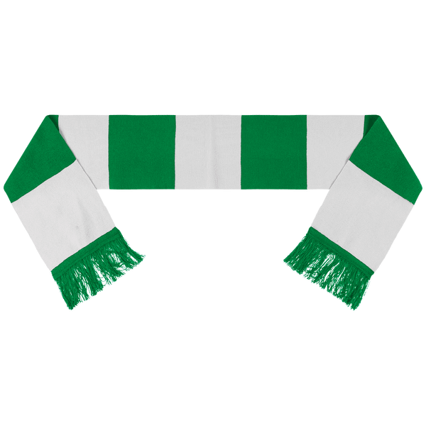 Echarpes Bicolore Team Kelly Green / White