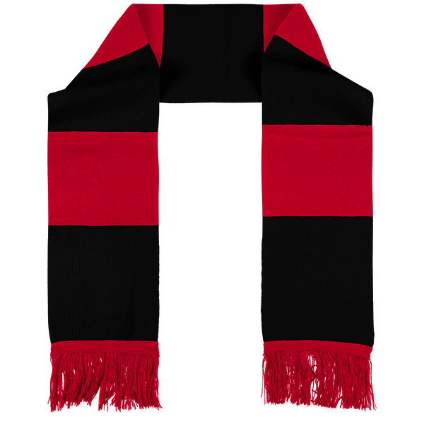 Echarpes bicolore team dos Red / Black