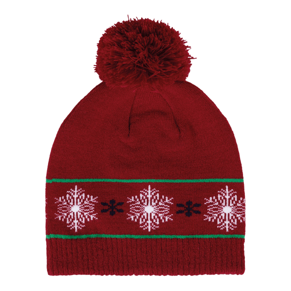 Mütze Mit Weihnachtsmotiv