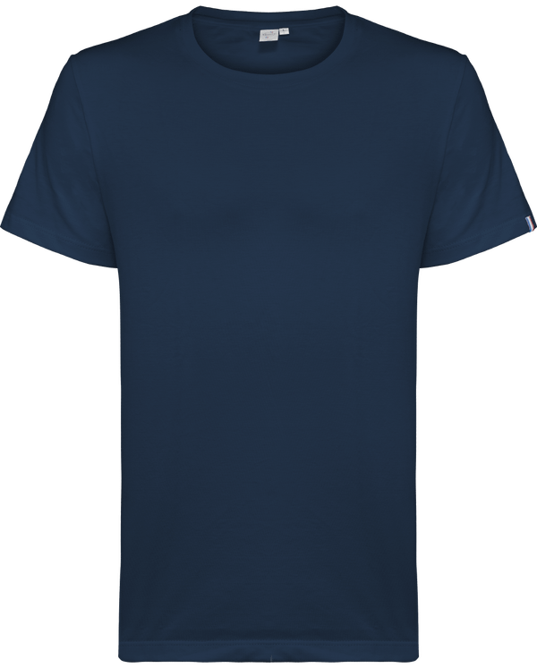 Bio-Herren-T-Shirt Aus Frankreich Navy
