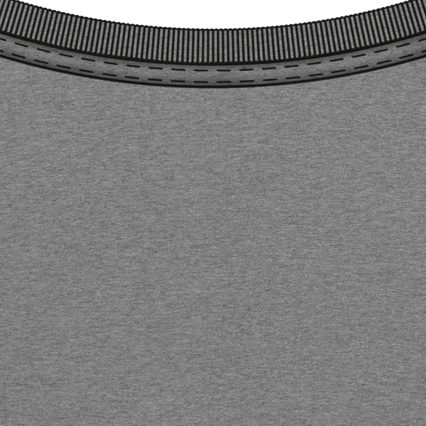 T shirt unisexe stanley stella creator 2 0 col interieur Mid Heather Grey