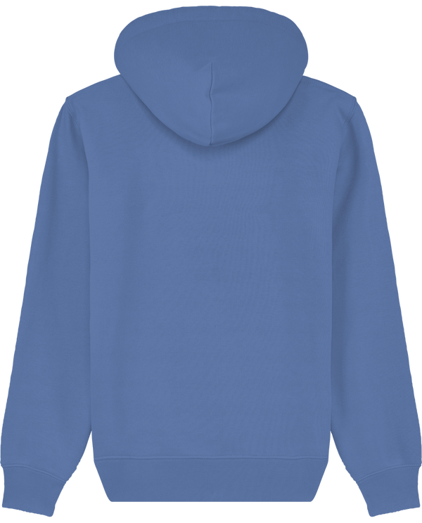 Sweat shirt a capuche unisexe cruiser 2 0 dos Bright Blue