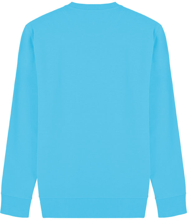 Sweatshirt col rond unisexe changer 2 0 dos Aqua Blue