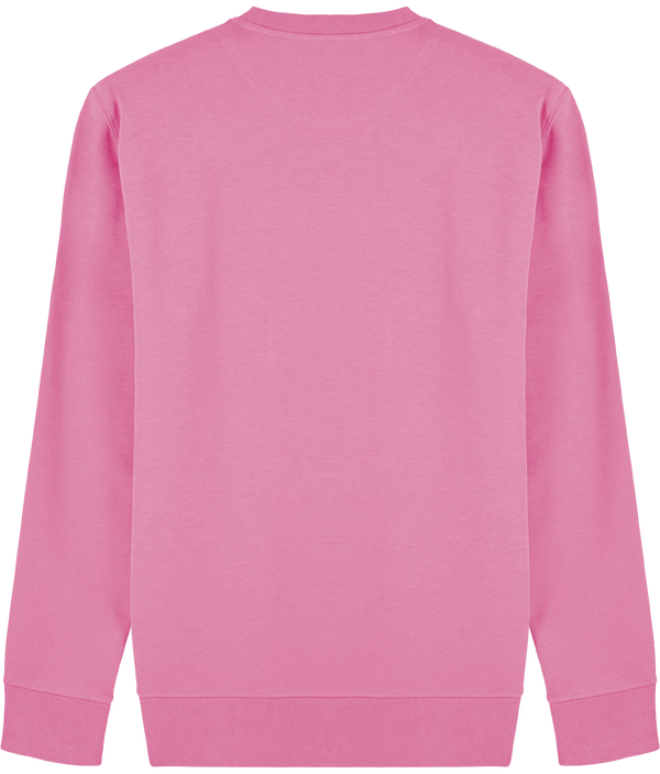 Sweatshirt col rond unisexe changer 2 0 dos Bubble Pink