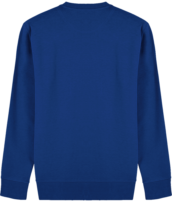 Sweatshirt col rond unisexe changer 2 0 dos Worker Blue