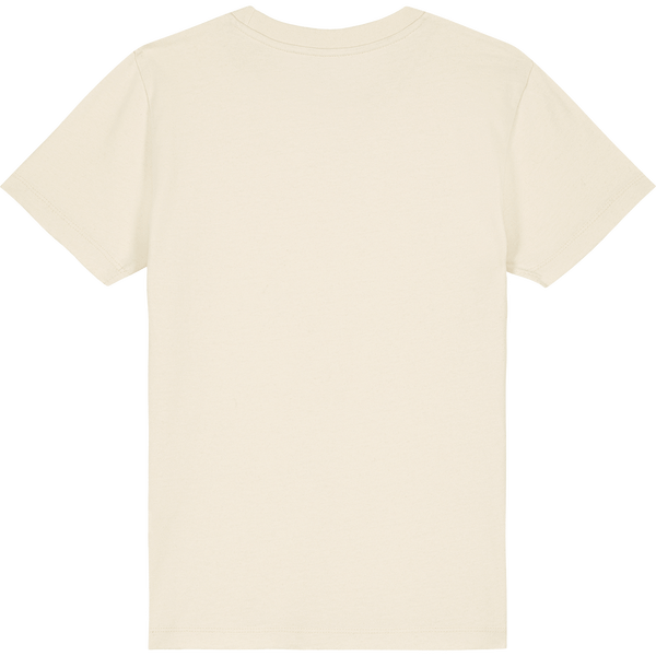 T shirt enfant mini creator 2 0 dos Natural Raw